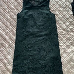 All Saints snake embossed minidress with mesh